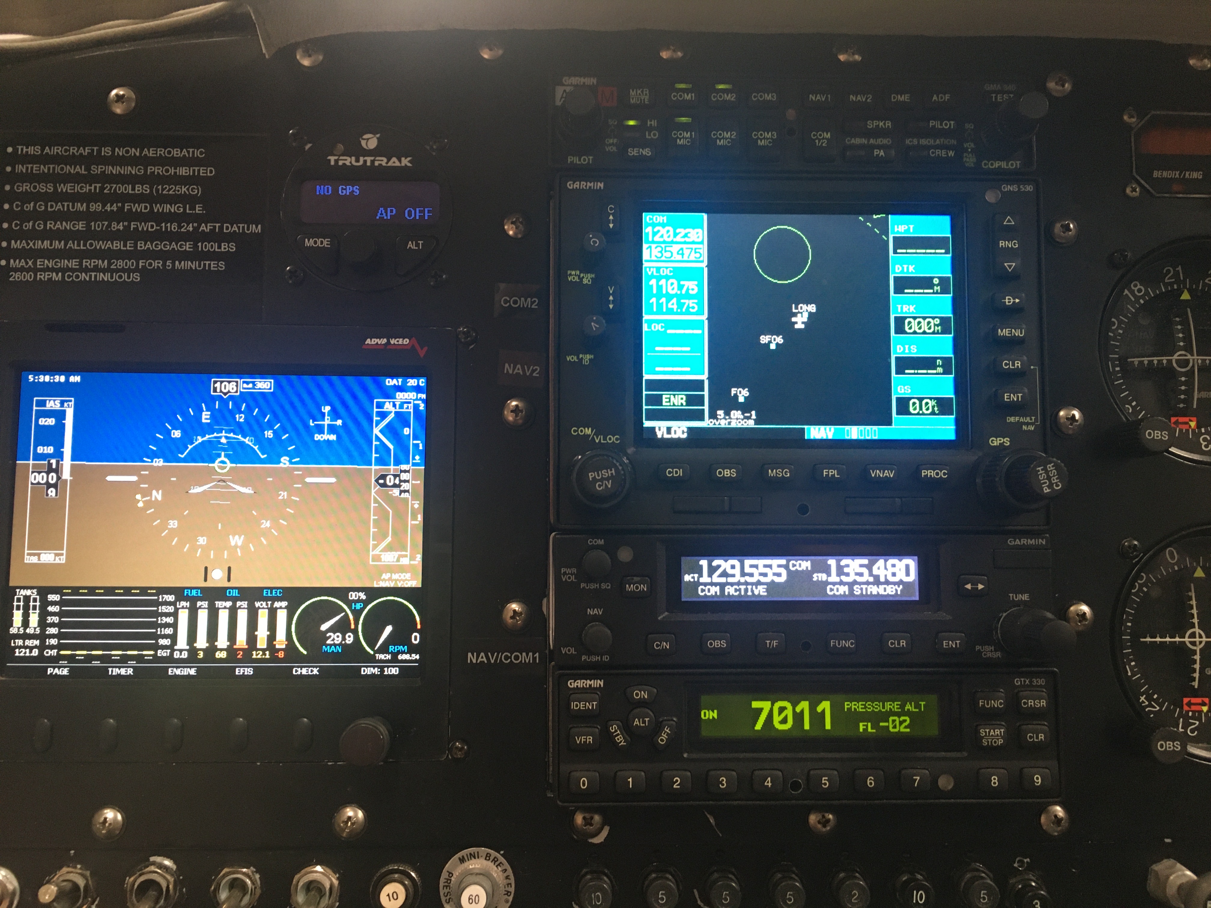 RV-10 Nav-Com Upgrade – Aeroplane Electrical